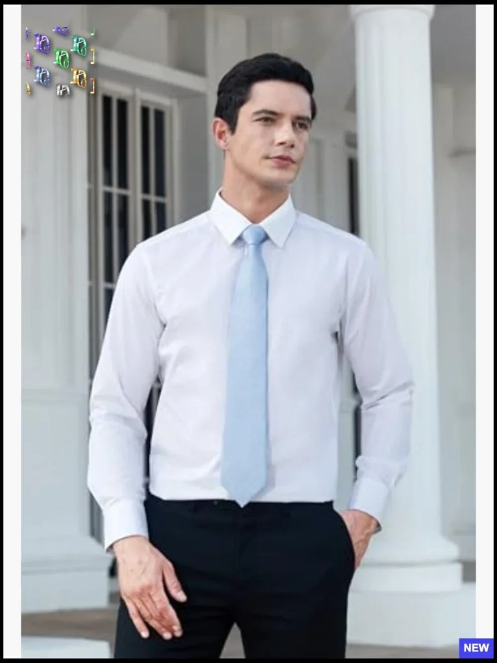 Classic Woven Formal Necktie Pocket Square Set Elegant Wedding Party